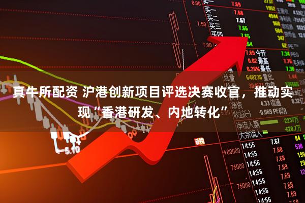 真牛所配资 沪港创新项目评选决赛收官，推动实现“香港研发、内地转化”